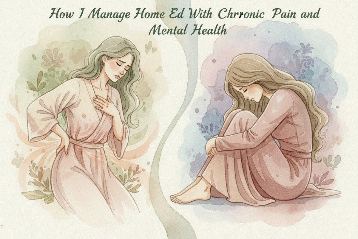 How I Manage Home Ed With Chronic Pain and Mental Health