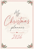 Christmas Planning Pack 2026 PDF Instant Download