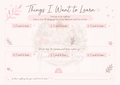 Things I Want to Learn  Home Education Printable Free PDF Download