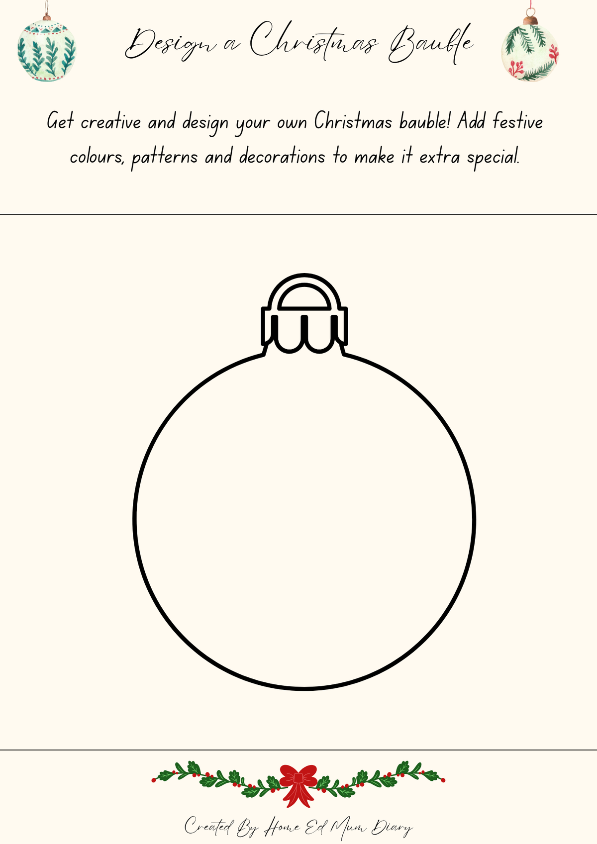 My Christmas Workbook & Journal PDF Download