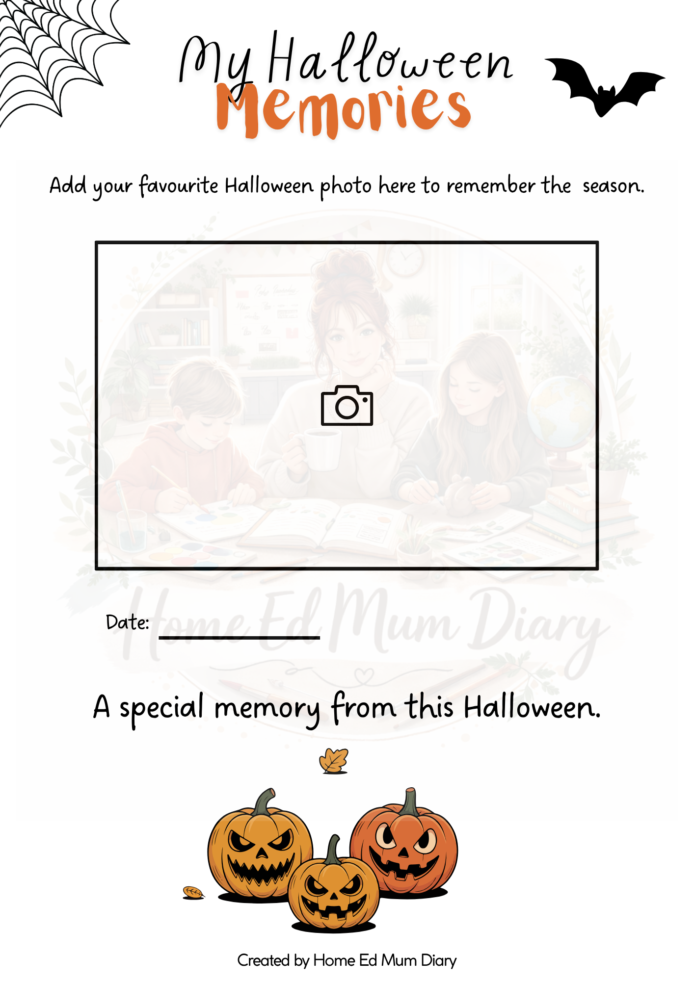 Halloween Workbook – PDF Download