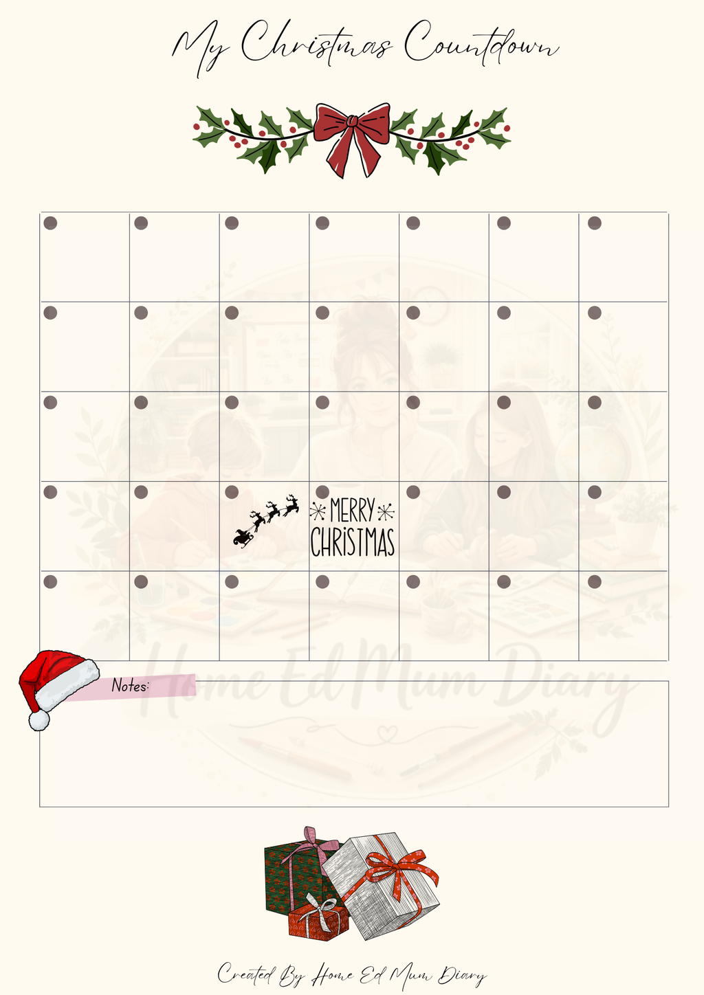 My Christmas Workbook & Journal PDF Download