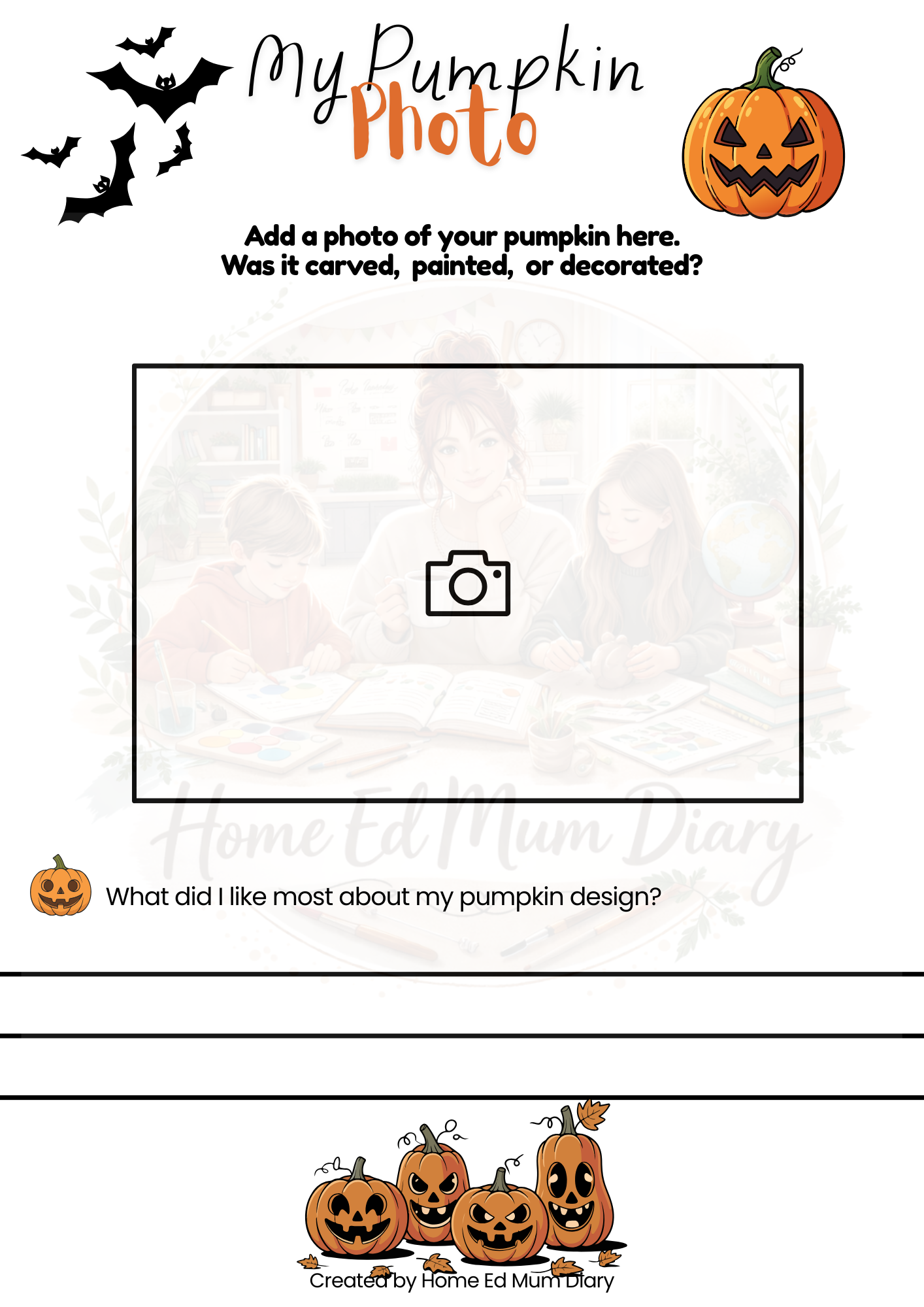 Halloween Workbook – PDF Download