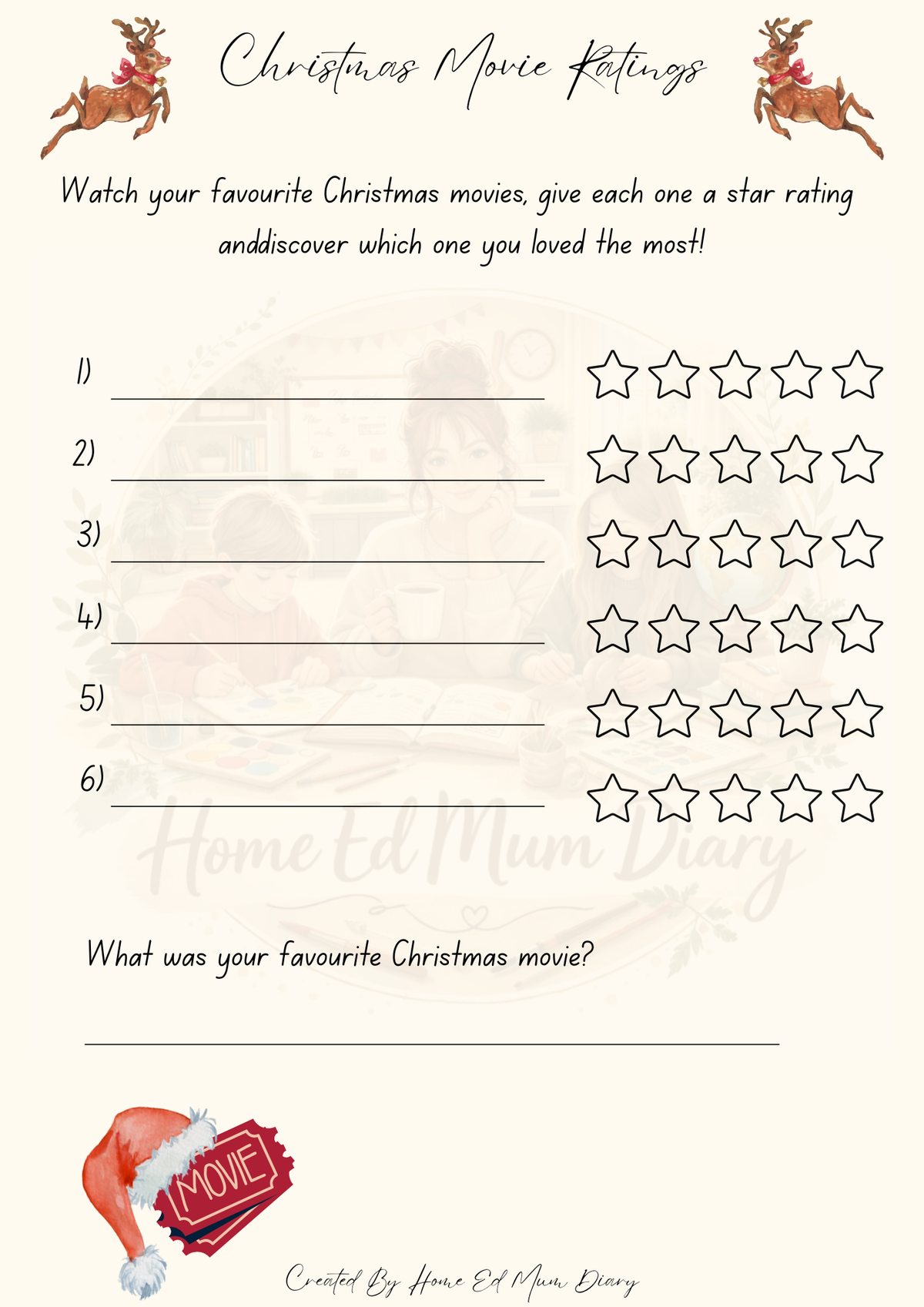 My Christmas Workbook & Journal PDF Download