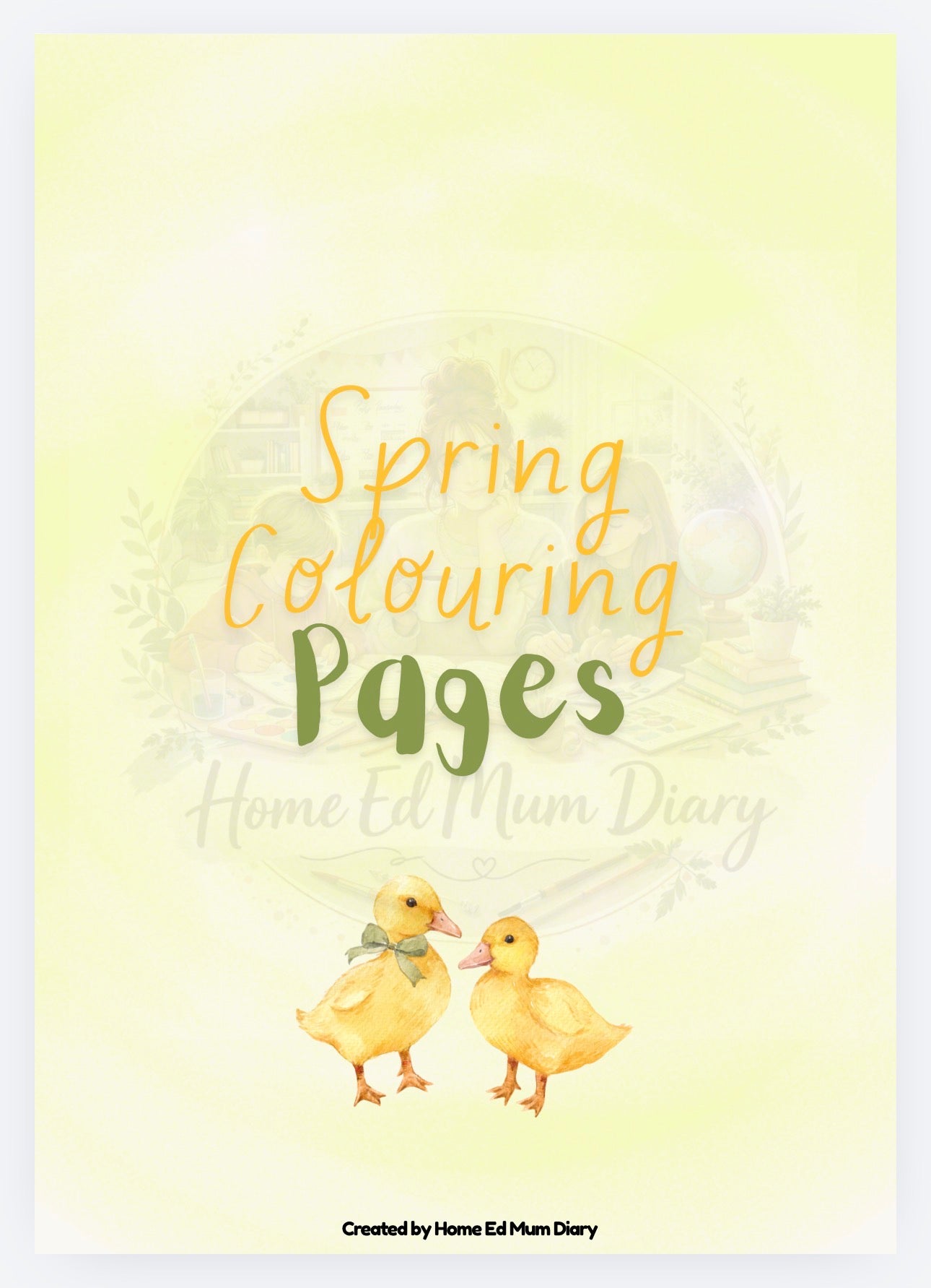 Spring Colouring Pages - 22 Beautiful Designs